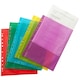 image 1 of Pack of 50 A4 Assorted Colour Punched Pockets by Janrax