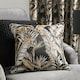 image 1 of Laurence Llewelyn-Bowen Paradise Palm Filled Cushion Black
