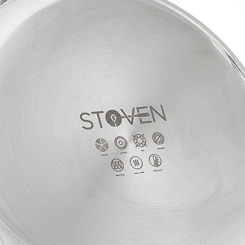 image 1 of Stoven Hextra 3 Piece Saucepan Set