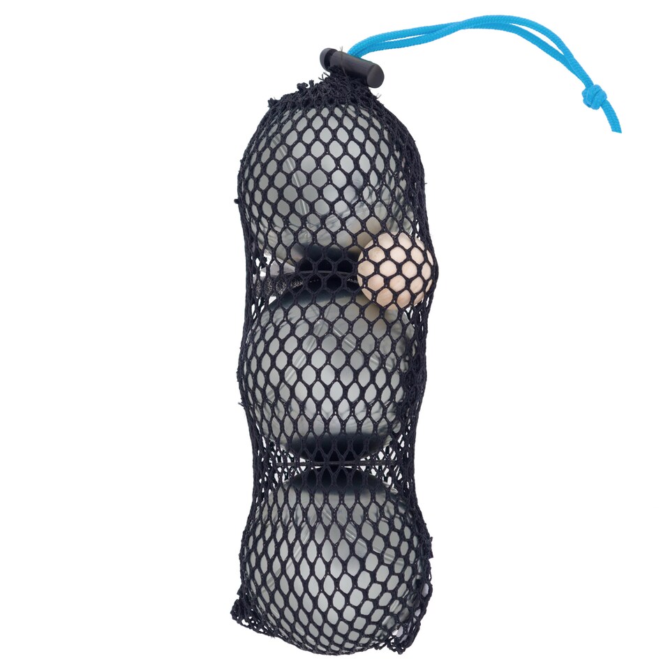 image 1 of Decathlon Set of Grooved Recreational Petanque Boules 100 Tri-Pack