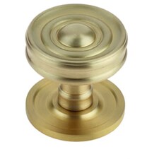 Elegant Satin Brass Cupboard Knob for Stylish Interiors - Kitchen Cabinet Knob