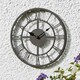 image 3 of Marco Paul  35cm Skeleton Wall Clock Grey