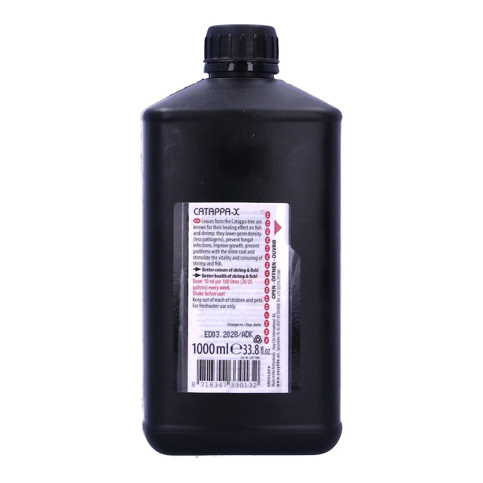 image 1 of Easy Life Catappa-X Aquarium Treatment 1L | Clear