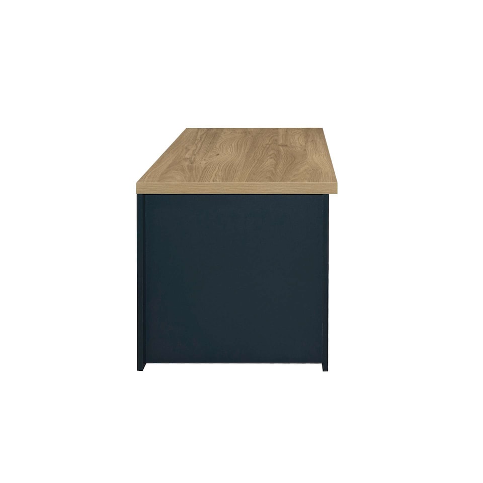 image 1 of Highgate 2 Drawer Coffee Table Navy