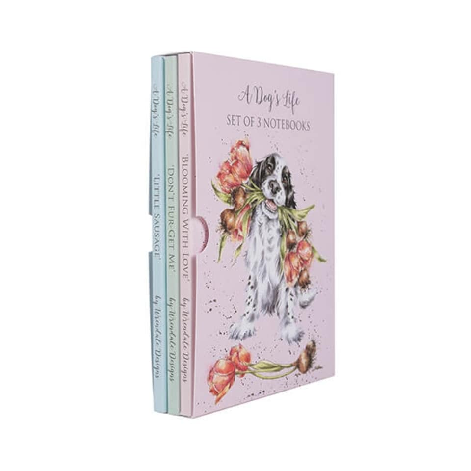 image 1 of Wrendale Designs A Dog's Life Set of 3 Notebooks
