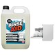 image 1 of 2 x 5L Rinse Aid Prevents Build Up Streak Free Sparkling Finish Safe For All Dishwashers