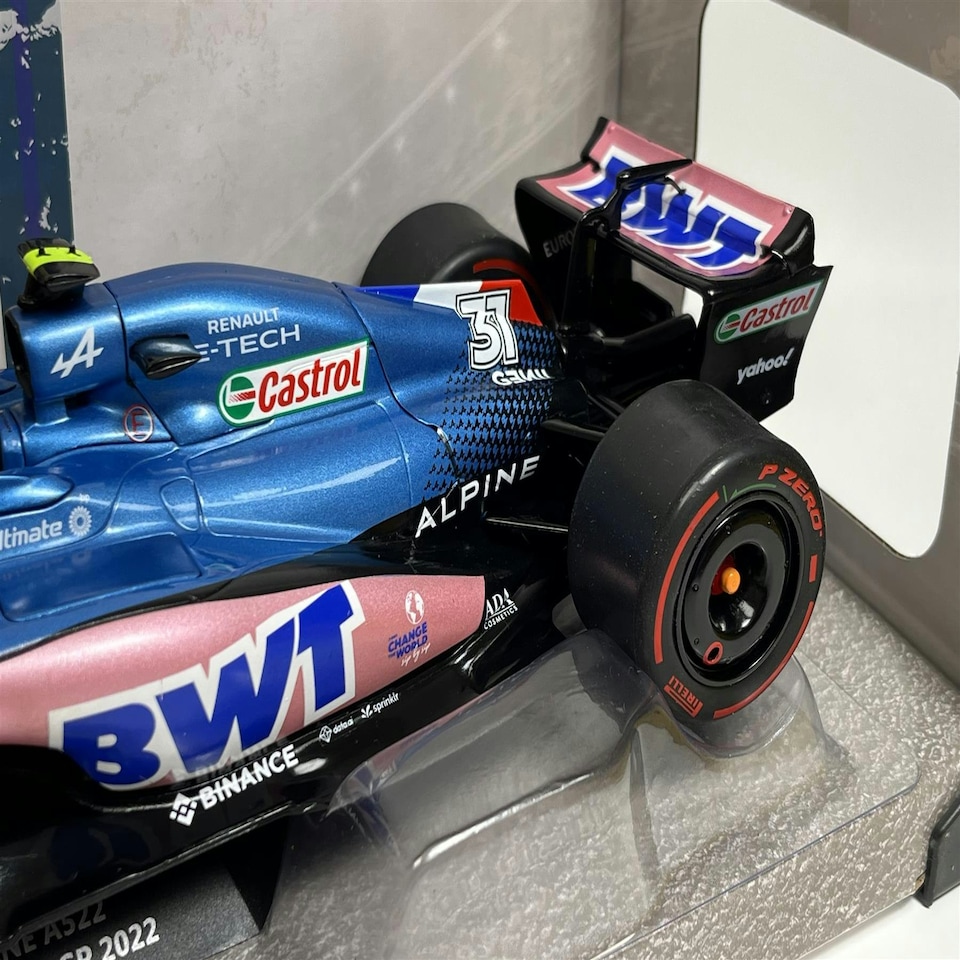 image 1 of Esteban Ocon #31 Alpine A522 Australia GP 2022 1:18 Scale Solido 1808804