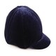 image 5 of Shires Velveteen Hat Cover Black | 53-57CM