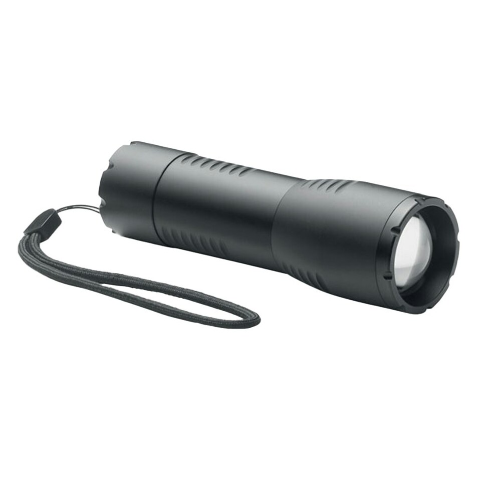 image 1 of MidOcean Enta Aluminium LED Hand Torch - Black - One Size