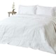 image 1 of Homescapes White Cotton Rich Floral Metelassé Pattern Bedspread - Double | White