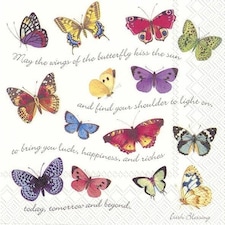 IHR Lunch Napkins&nbsp; Irish Blessing 33cm 3ply 20 Pack