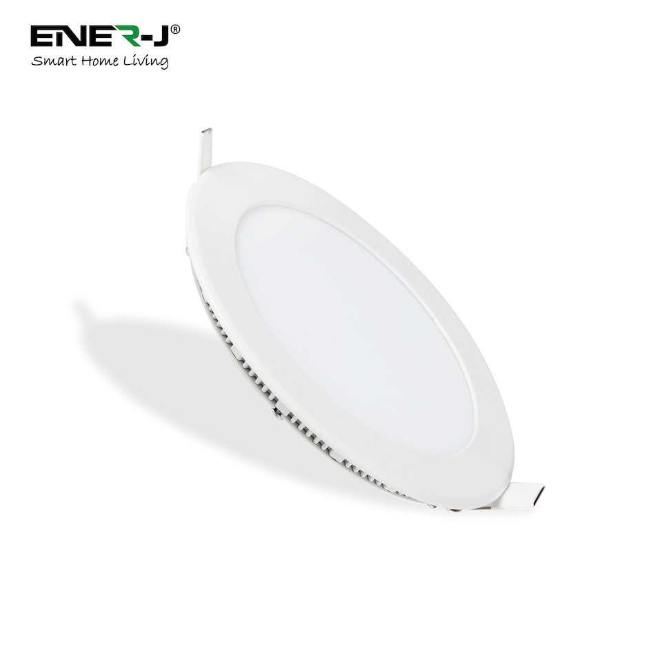 image 1 of 6W Recessed Round LED Mini Panel 120mm diameter  Hole Size 105mm