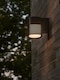 image 6 of Nordlux Sidara Outdoor Wall light Black Aluminium Solar E27 Sensor Coastal/Marine Safe - Mains Powered, IP54