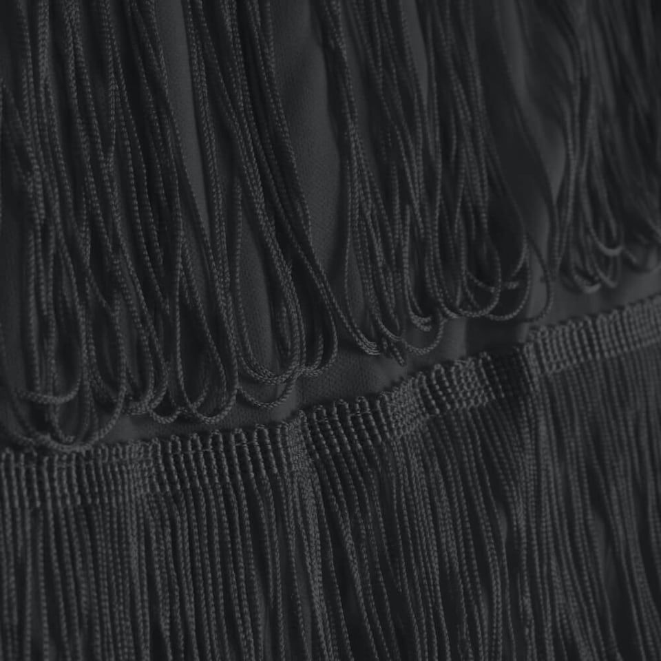 image 1 of Ladies Black Flapper Dress | Black | 2XL