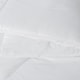 image 3 of Winter Extra Warm 15 Tog Microfibre Soft Like Down Duvet + 2 Pillows Non Allergenic Hollow Filling Double White