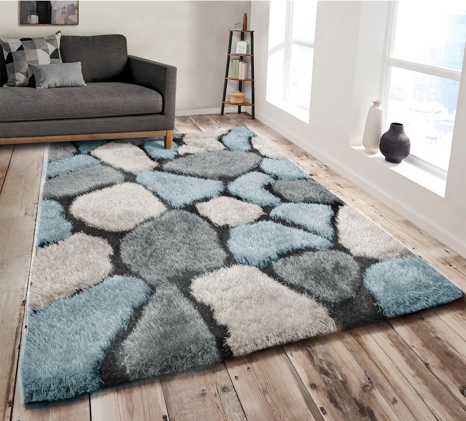 Home Republic Pebbles Shaggy Rug Long Pile