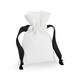 image 3 of Westford Mill Cotton Bag - Soft White/Black - 62cm x 49cm | Multi | One Size