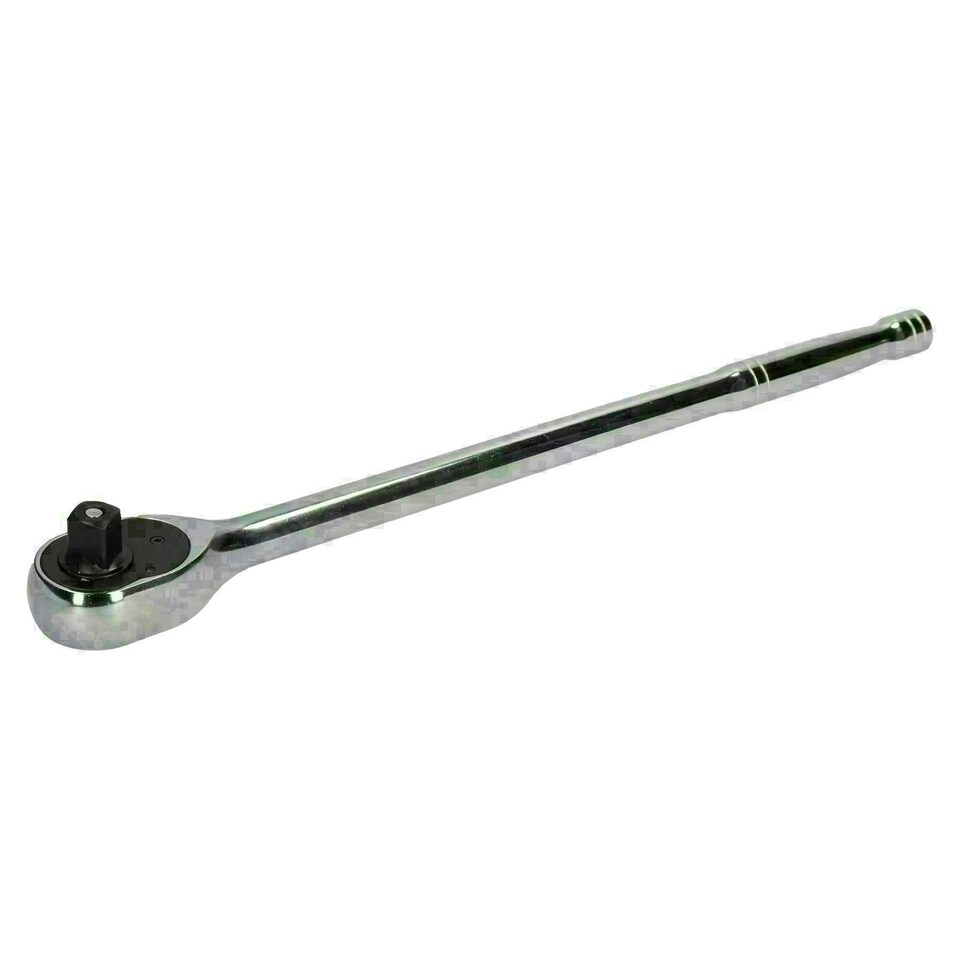 image 1 of 1/2" Drive Extra Long Ratchet / Socket Driver Total Length 380mm 72 Teeth
