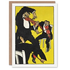Moriz Jung Art Card Musicians Between 3 and 4 in the Morning