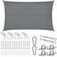 image 1 of Sun Sail Sonny, UV Protected, Water-Resistant and Anti-Tear | Grey | grey | 4 x 6 m | 1