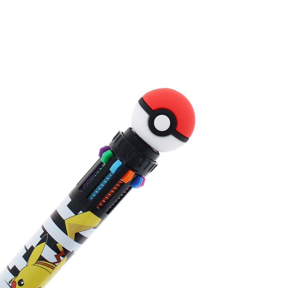 image 1 of Pokemon 10 Colour Spinny Pen