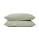 image 1 of Touch Of Linen - Pistachio Green - Pillowcase Pair Green | Pistachio Green