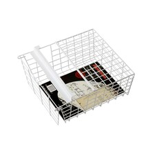 SupaHome PVCu Letter Cage - White - One Size