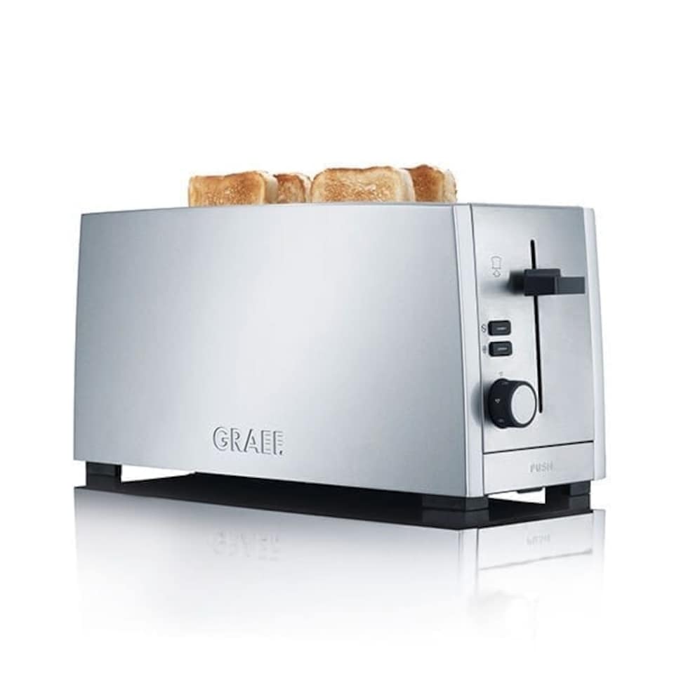 image 1 of Graef Stainless Steel 4 Slice Toaster