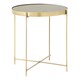 image 1 of Allure Black Mirror Low Side Table Black