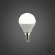 image 3 of ValueLights 10 Pack E14 White Plastic Golfball LED 4W Cool White 6500K 400lm Light Bulb