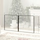 image 6 of PawHut 2 Piece Dog Pen Expansion Pack for 80cm High Pet Playpen for S M Dogs