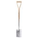 image 5 of Kent & Stowe Garden Life Lightweight Digging Spade | Silver | 1 x Digging Spade