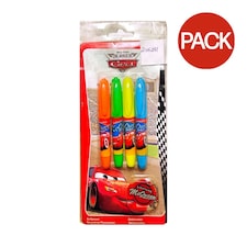Cars Lightning McQueen Highlighter (Pack of 4) - Multicoloured - One Size