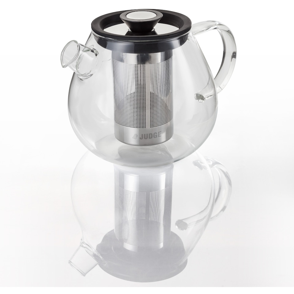 image 1 of Judge Brew Control Glass Teapot with Infuser 1L - 5 Cup