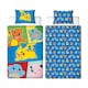 image 1 of Pokemon Retro Duvet Cover Set | Multi | Multicoloured | Single | 1