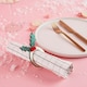 image 1 of Holly Wooden Napkin Rings - Pack of 4