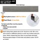 image 7 of Self Adhesive Floor Planks | 5.9x35.9in (91.4x15.2cm) Each | Peel & Stick Vinyl Flooring | Grey Wood Effect | Easy DIY | Stick On Tiles for Home Floors Grey | 1.39 sqm