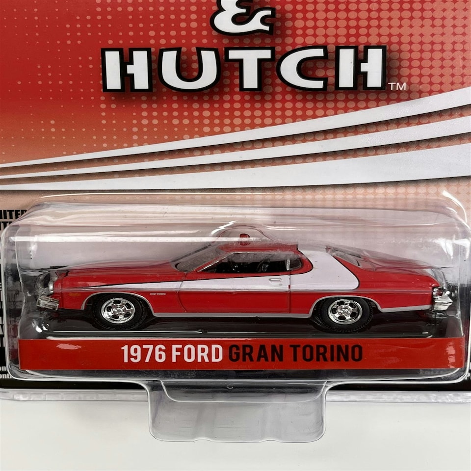image 1 of Starsky & Hutch 1976 Ford Gran Torino Damaged Version 1:64 Greenlight 44955F