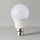 image 3 of ValueLights 8 Pack B22 White GLS Light Bulbs | White
