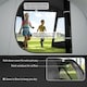 image 10 of Outsunny 3-4 Persons Tunnel Tent, Two Room Camping Tent w/ Windows, Black