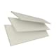 image 4 of 110cm Misty White Faux Wood Venetian Blinds with String (120cm Drop) | White | White