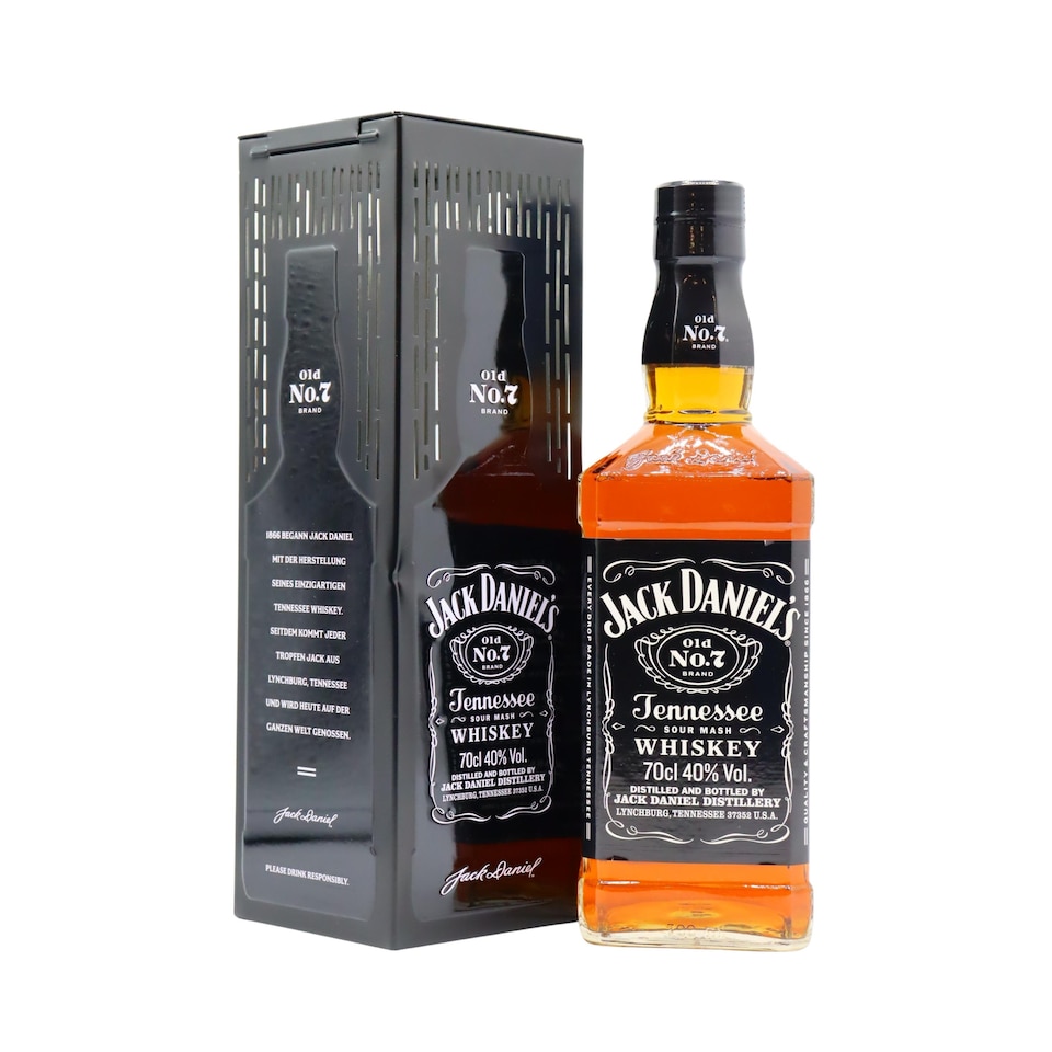 Jack Daniels Old No 7 Tennessee Whiskey German Bottling