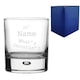 image 1 of Personalised Engraved Novelty Bubble Whisky Tumbler Birthday Friend