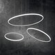image 2 of Hulahoop LED Decorative Round Integrated Pendant Light White, 3000K