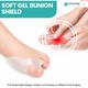 image 5 of Trimming Shop Gel Toe Separators Soft Silicone Toe Spreader Cushions - 2pcs