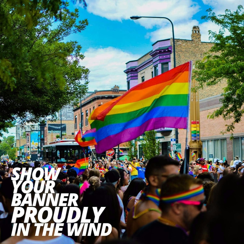 image 1 of Rainbow Flag 9ft x 6ft