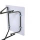 image 5 of Lightweight Portable Folding Snack Laptop TV Tray Table Desk | White