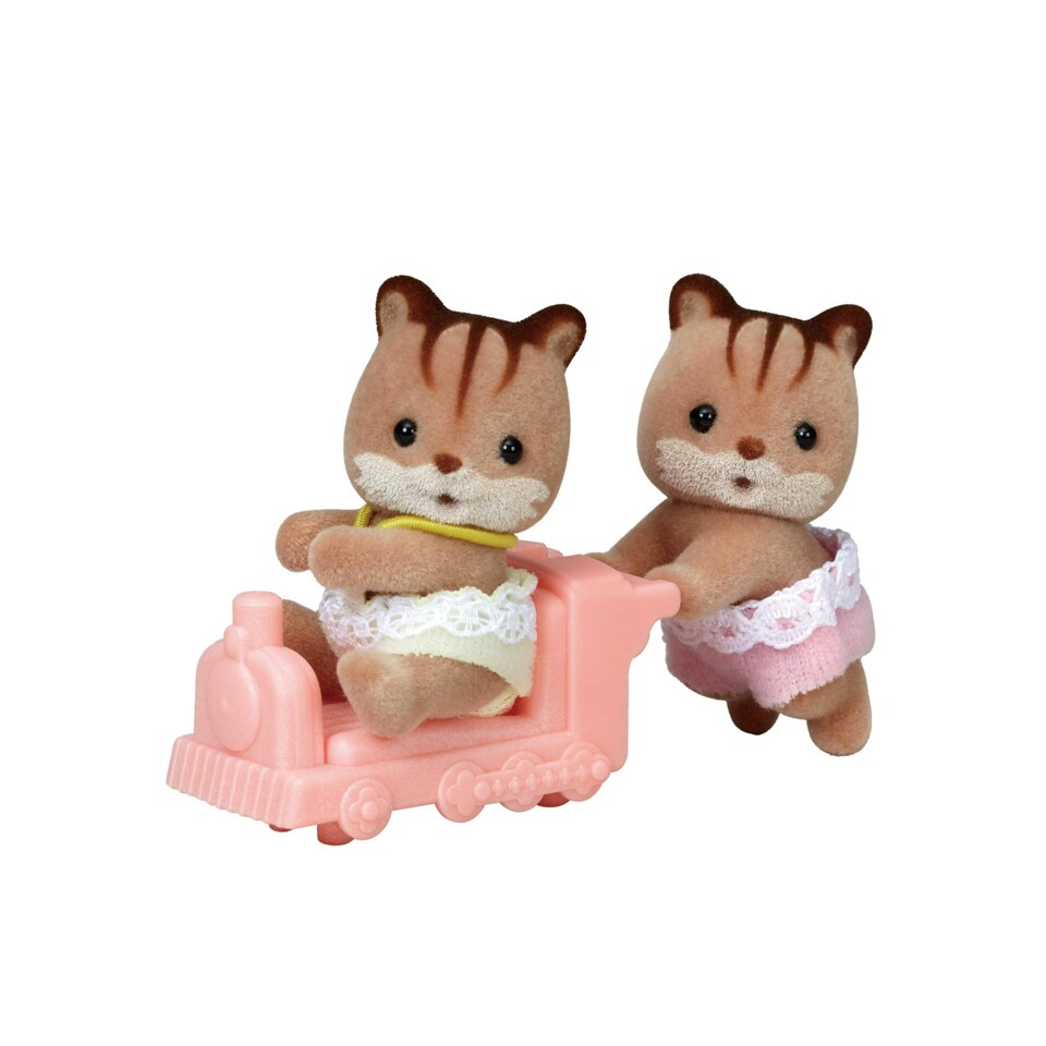 image 1 of Sylvanian Families - Walnut Squirrel Twins (NEW) /Toys - Sylvanian Families - 105958