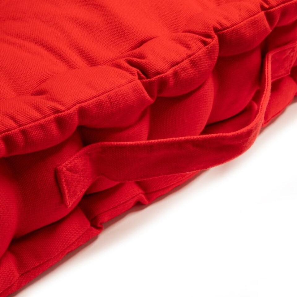 image 1 of Seat Pad Cushion Booster 100% Cotton Cover Extra Thick 10cm 45cm Square Gold