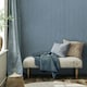 image 3 of World of Wallpaper Beaded Wood Panel Wallpaper - Blue - 10m x 53cm Blue